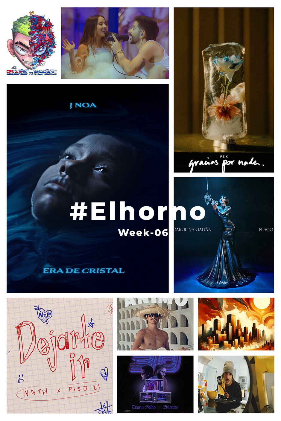 Top 10 de canciones esta semana – [El Horno – Week&nbsp;6]