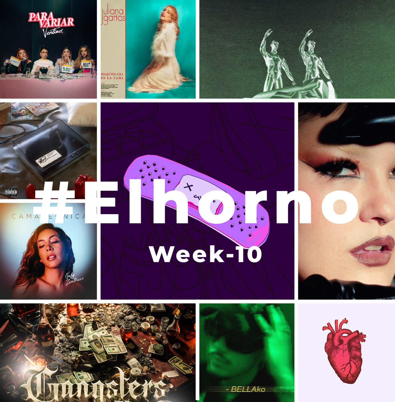 Top 10 de canciones esta semana – [El Horno – Week 10]