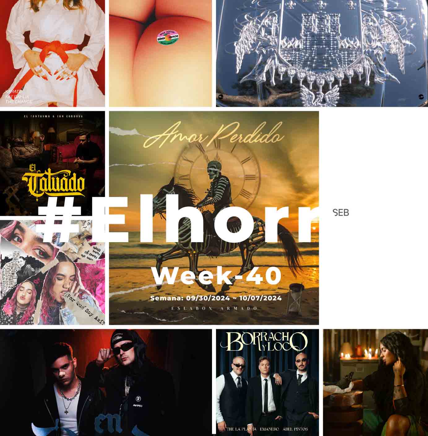 Top 10 de canciones esta semana – [El Horno – Week 40]