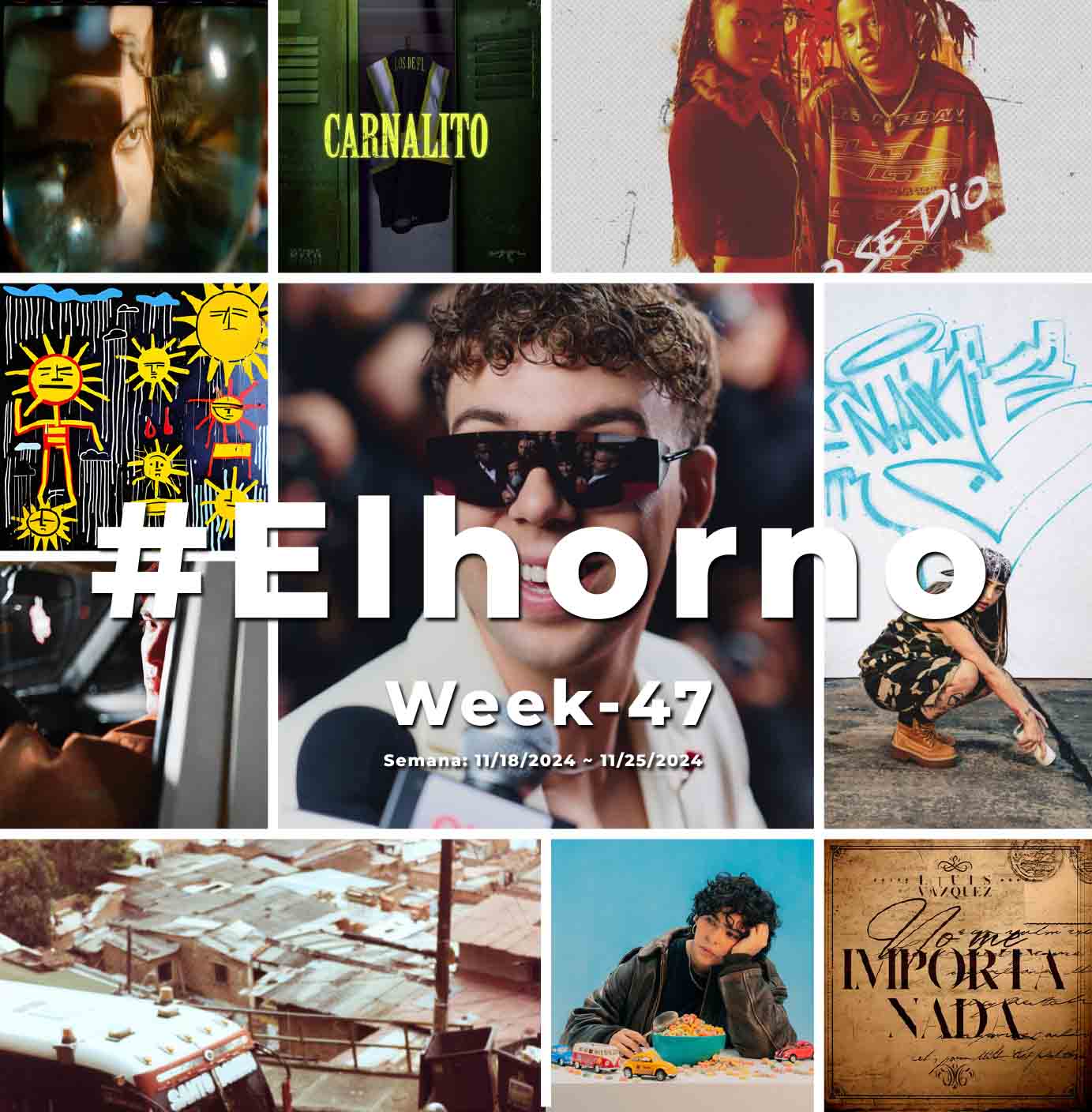 Top 10 de canciones esta semana – [El Horno – Week 47]