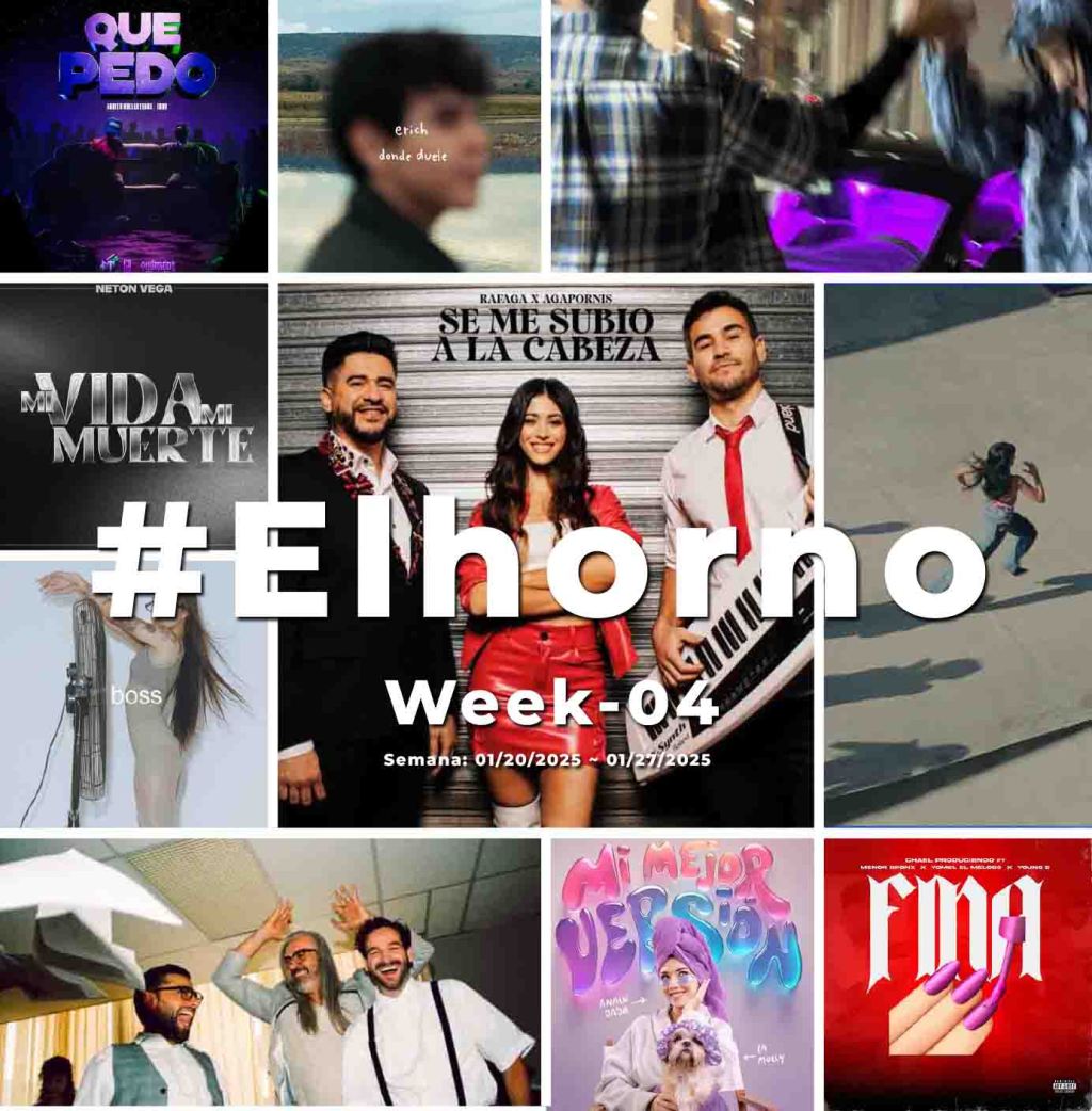 Top 10 de canciones esta semana – [El Horno – Week 04] 
