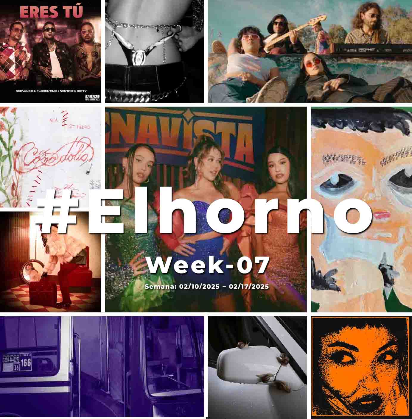 Top 10 de canciones esta semana – [El Horno – Week 07]