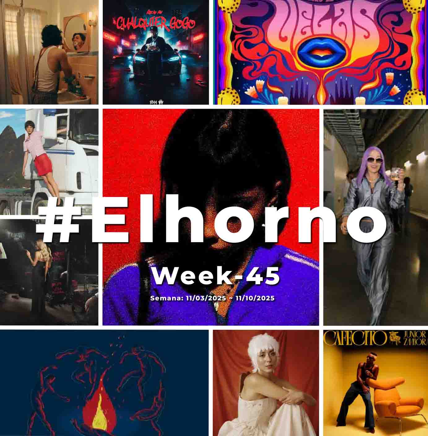 Top 10 de canciones esta semana – [El Horno – Week 45]