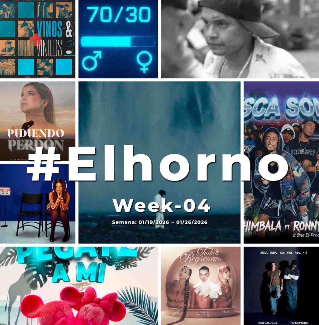 Top 10 de canciones esta semana – [El Horno – Week&nbsp;04]