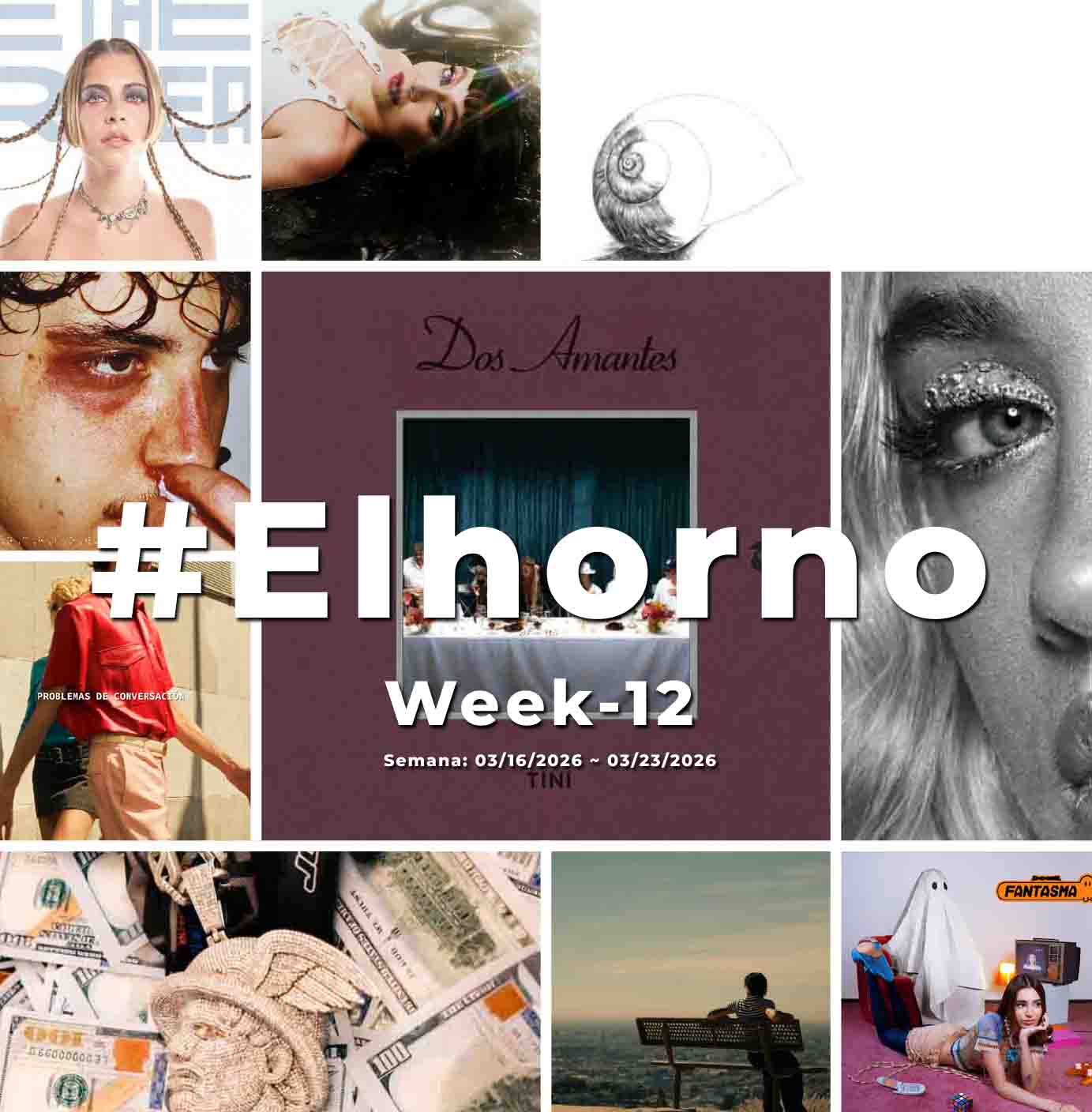 Top 10 de canciones esta semana – [El Horno – Week 12]